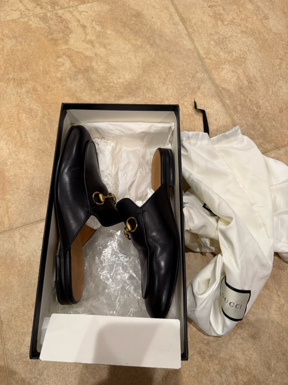 Gucci Women’s Princeton slipper Black size 36 - Picture 10 of 12